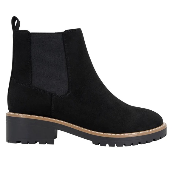 KENSIE Women Kayla Suede Boot In Black - Picture 4 of 4